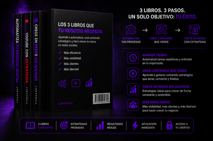 PACK COMPLETO — Crecimiento + YouTube + Automatización